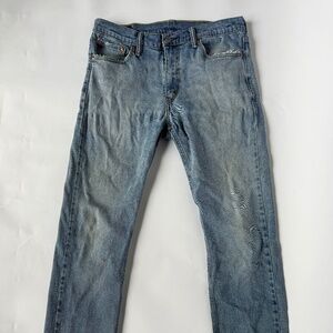 Levi’s 513  distressed retro straight leg jeans size 33x32
